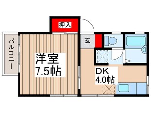 サンハイツの物件間取画像